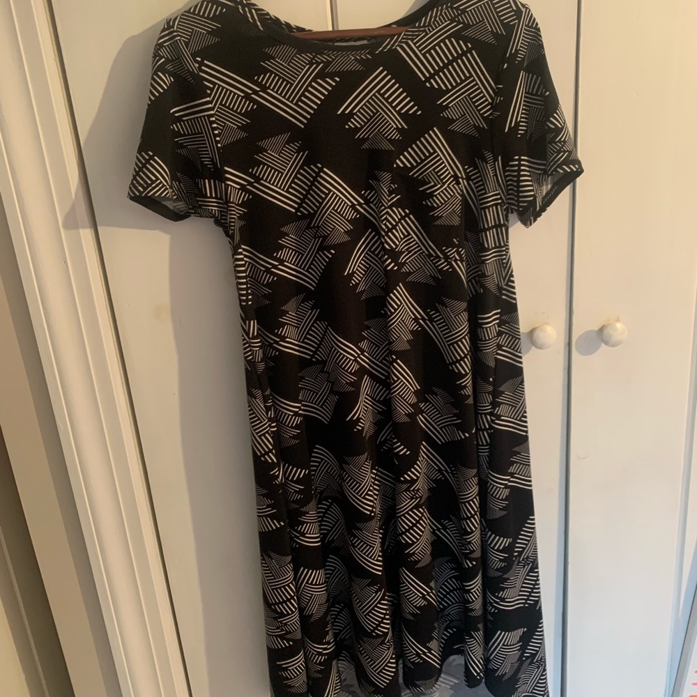 Lularoe Carly Swing Dress Size S Halloween